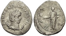 Silver antoninianus Salonina, Augusta 254 - c. September 268 A.D.