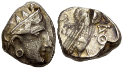 Athens, Greece, Eye-in-Profile Style Pi Type Tetradrachm, c. 347 - 294 B.C.