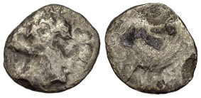 Silver tetrobol, Histiaia, North Euboea, Greece, c. 267 - 146 B.C.