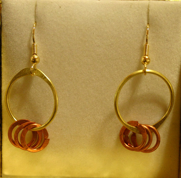 Ancient Style Earrings by E.J. Gold