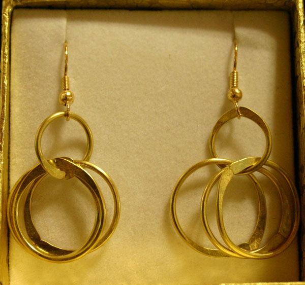 Ancient Style Earrings by E.J. Gold