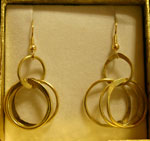 Ancient Style Earrings by E.J. Gold