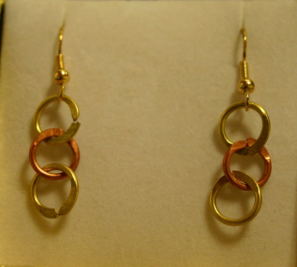 Ancient Style Earrings by E.J. Gold
