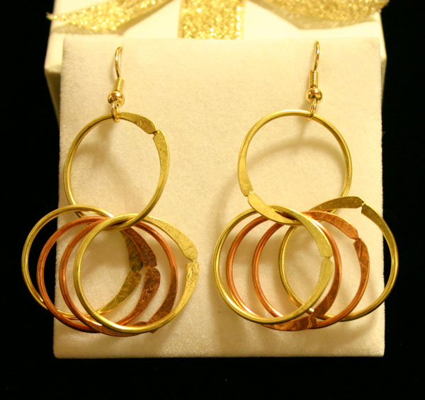 Ancient Style Earrings by E.J. Gold