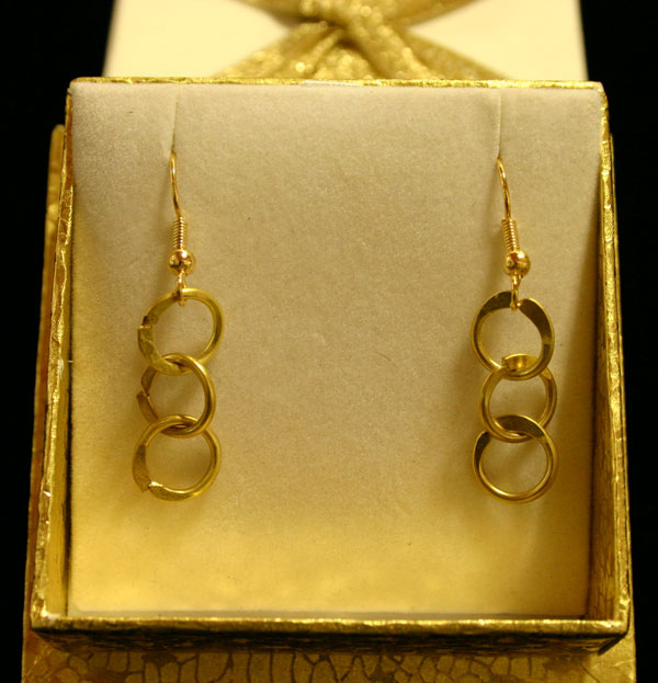Ancient Style Earrings by E.J. Gold