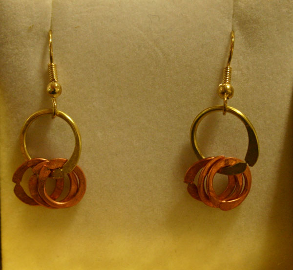 Ancient Style Earrings by E.J. Gold