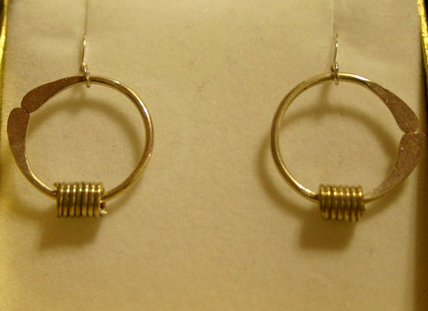 Ancient Style Earrings by E.J. Gold