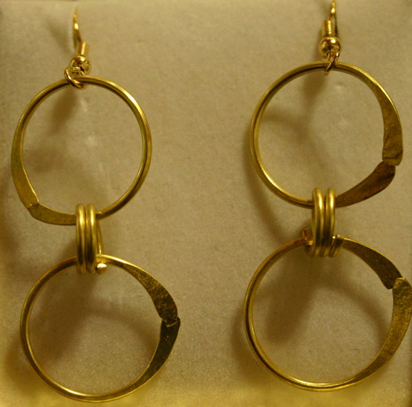 Ancient Style Earrings by E.J. Gold