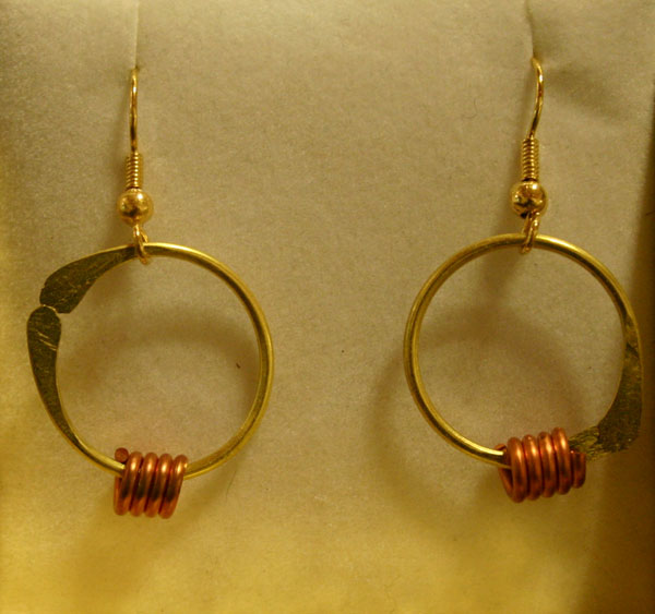 Ancient Style Earrings by E.J. Gold