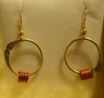 Ancient Style Earrings by E.J. Gold