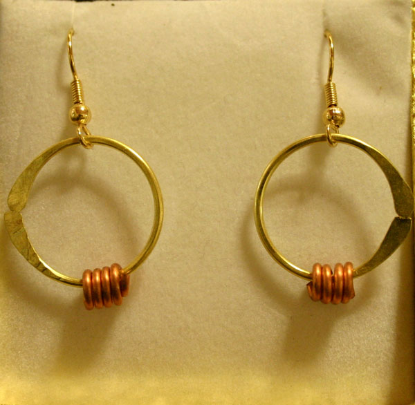 Ancient Style Earrings by E.J. Gold