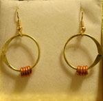Ancient Style Earrings by E.J. Gold