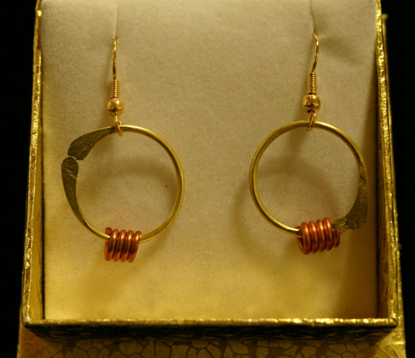 Ancient Style Earrings by E.J. Gold