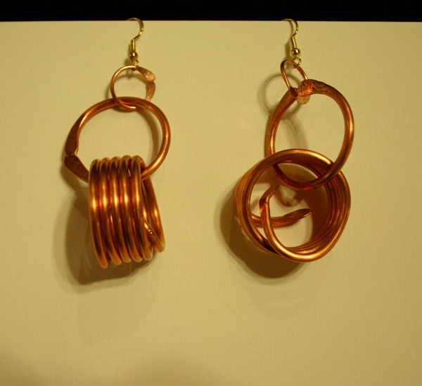 Ancient Style Earrings by E.J. Gold