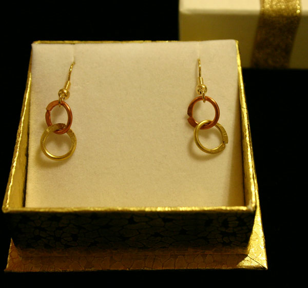 Ancient Style Earrings by E.J. Gold