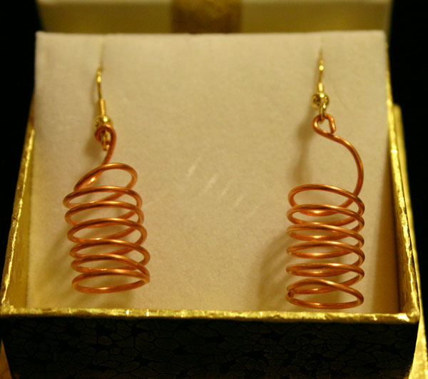 Ancient Style Earrings by E.J. Gold