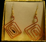 Ancient Style Earrings by E.J. Gold