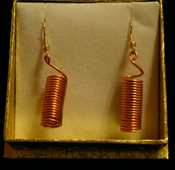 Ancient Style Earrings by E.J. Gold