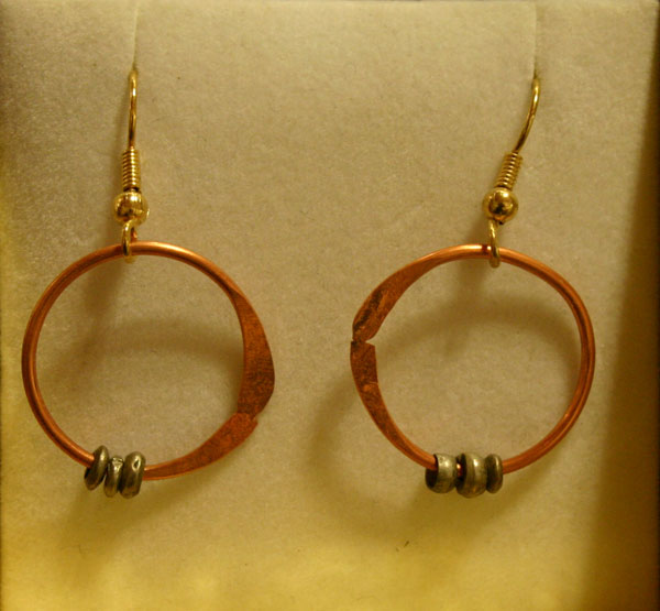 Ancient Style Earrings by E.J. Gold