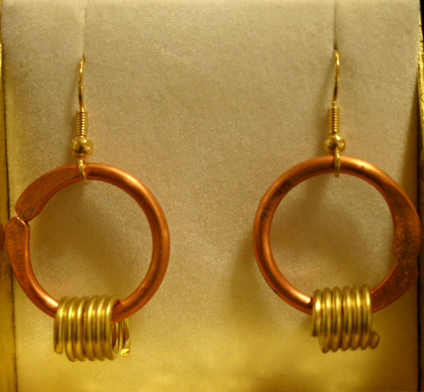 Ancient Style Earrings by E.J. Gold