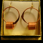 Ancient Style Earrings by E.J. Gold
