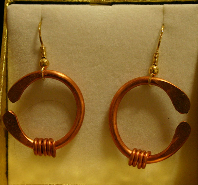 Ancient Style Earrings by E.J. Gold