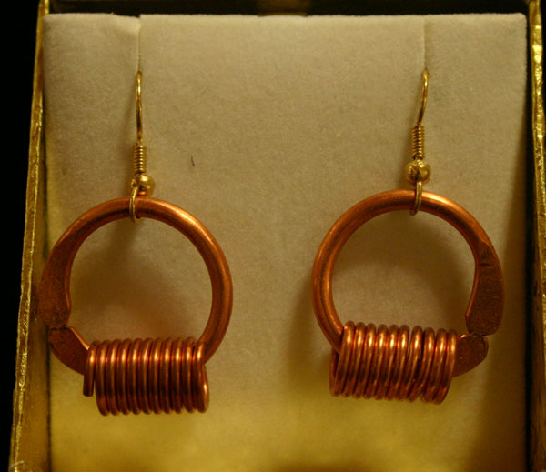 Ancient Style Earrings by E.J. Gold