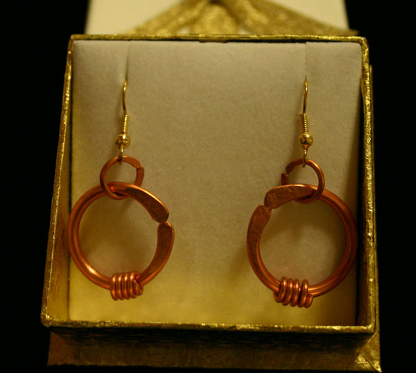 Ancient Style Earrings by E.J. Gold