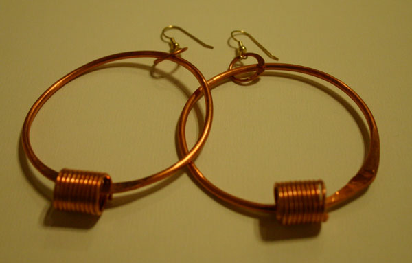 Ancient Style Earrings by E.J. Gold